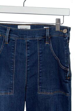 Frame Le Flare de Francoise Blue Denim Jeans - Size 27
